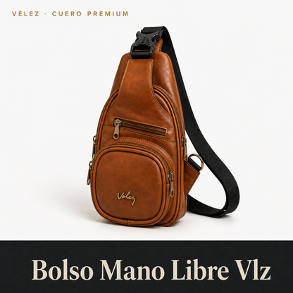 Bolso Mano Libre De Cuero Vlz - Oferta Día De Los Padres