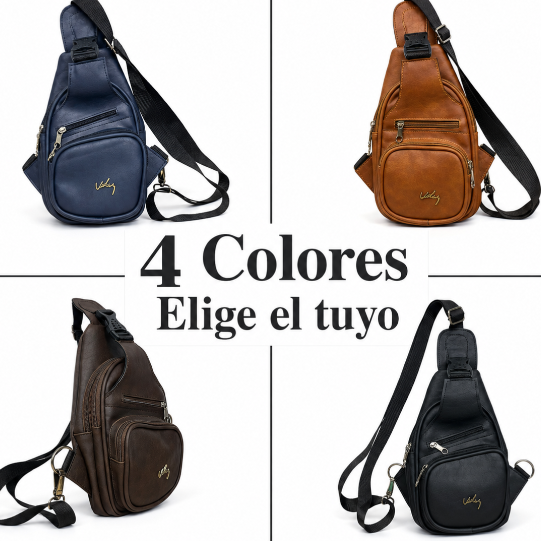 Bolso Mano Libre De Cuero Vlz - Oferta Día De Los Padres